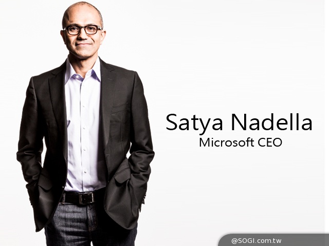 Satya Nadella接任微軟執行長 加速創新與轉型