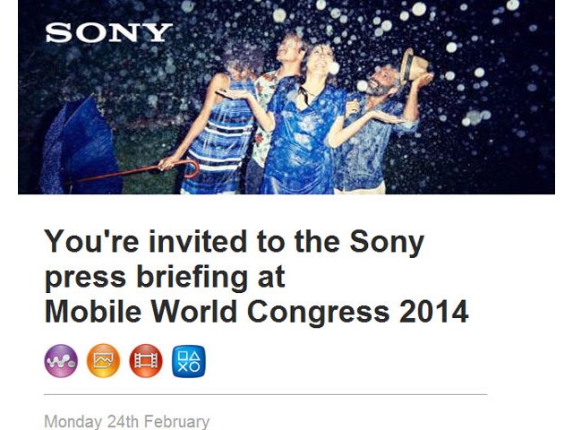Sony MWC新機2/24發表 3/5雅加達將有活動