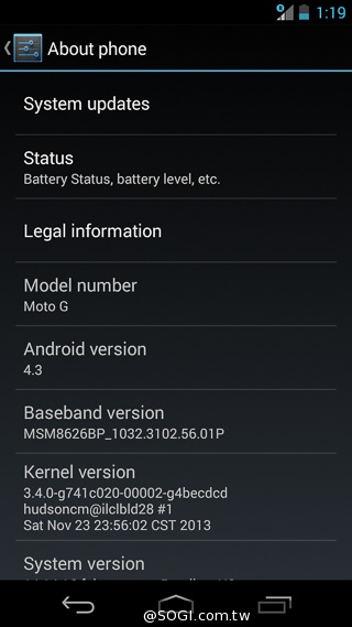 摩托羅拉在Google的末代機 Moto G實測