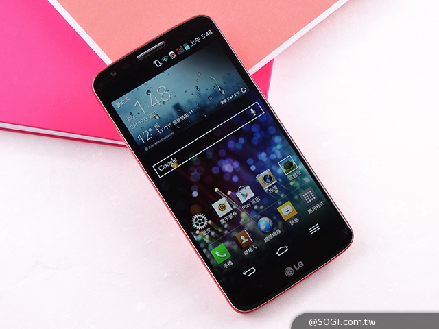 LG G2熱情狂放紅 艷麗新色圖賞