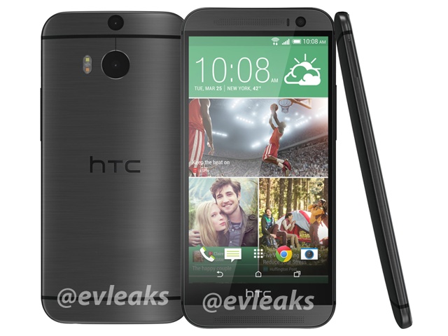 官圖到齊！HTC M8銀、黑、金三色全都露