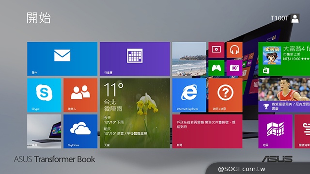 平價變形小筆電 ASUS Transformer Book T100 平價變形小筆電 ASUS Transformer Book T100