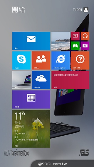 平價變形小筆電 ASUS Transformer Book T100 平價變形小筆電 ASUS Transformer Book T100
