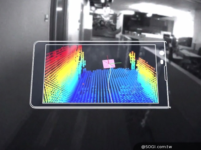 谷歌推Project Tango計畫 開發3D感應行動裝置