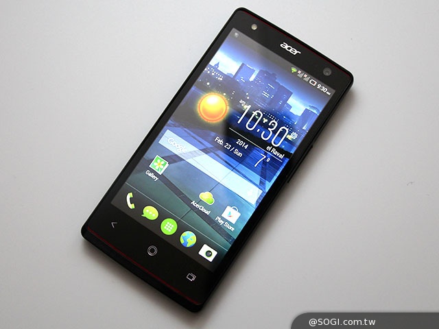 雙LED閃燈設計 Acer Liquid E3動手玩【MWC 2014】