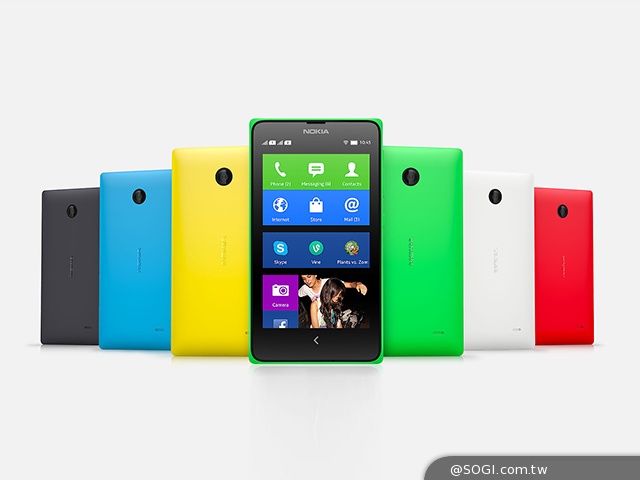 諾基亞首款Android產品出擊！X、X+、XL發表【MWC 2014】
