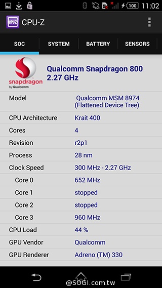 高通驍龍801處理器新機 Sony Xperia Z2效能實測【MWC 2014】
