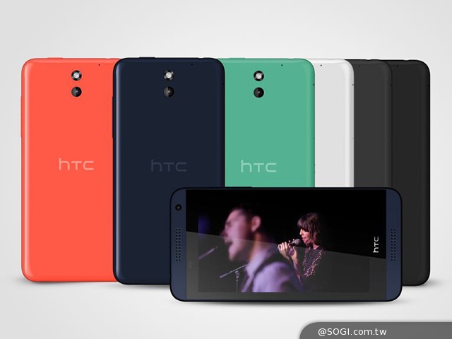 HTC Desire 816、610 中階LTE手機發表【MWC 2014】