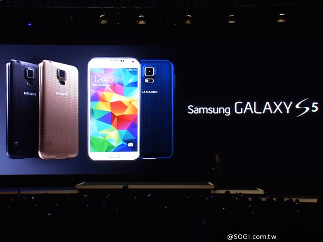 三星發表GALAXY S5、Gear Fit 支援防水、心跳感測【MWC 2014】