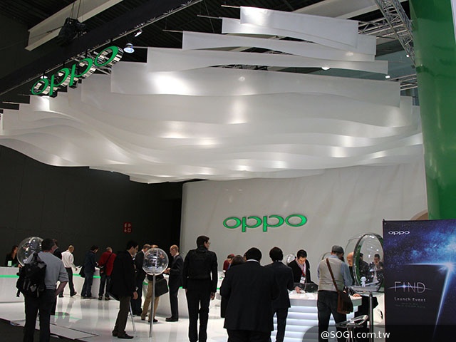 OPPO積極前進全球市場 首度參加世界通訊展【MWC 2014】