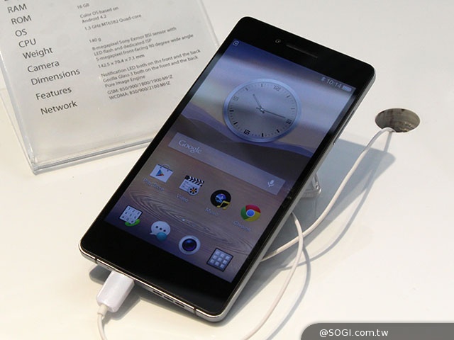 OPPO積極前進全球市場 首度參加世界通訊展【MWC 2014】