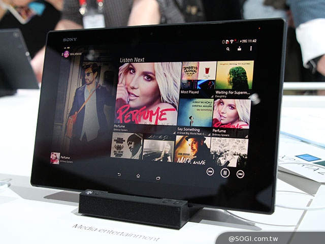 極致纖薄、通話平板！Sony Xperia Z2 Tablet【MWC 2014】