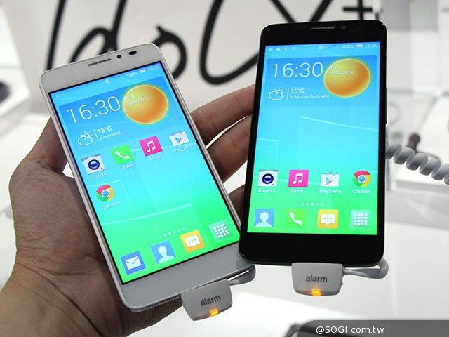 阿爾卡特展出八核智慧機OneTouch Idol X+【MWC 2014】
