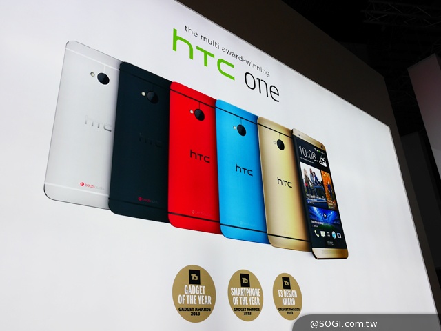 宏達電參展MWC 藍色版HTC One mini圖賞【MWC 2014】
