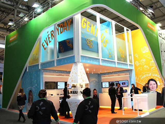 聯發科迎戰高通!首度高調參展行銷 展示MT6595【MWC 2014】 聯發科迎戰高通!首度高調參展行銷 展示MT6595【MWC 2014】