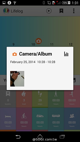SmartBand SWR10智慧手環、Lifelog應用新體驗【MWC 2014】