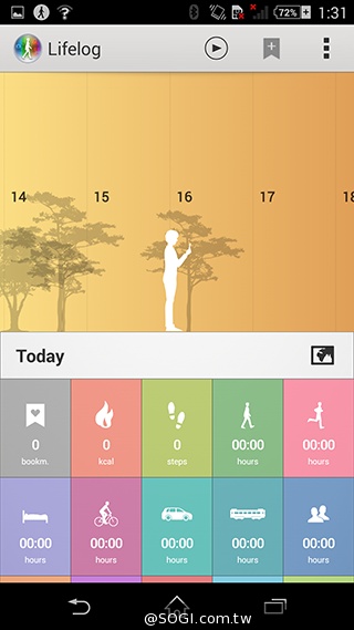 SmartBand SWR10智慧手環、Lifelog應用新體驗【MWC 2014】