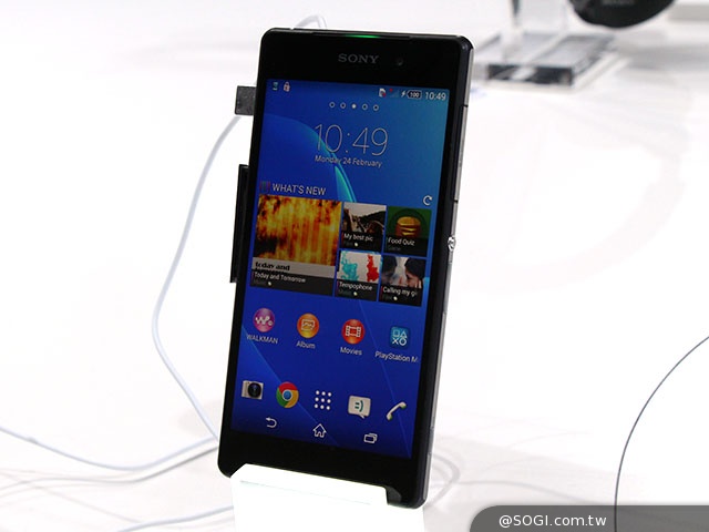 Sony Xperia Z2新旗艦 螢幕升級顯示更自然【MWC 2014】