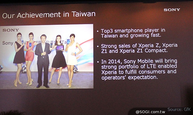 索尼智慧手機居台灣、香港前三大！鈴木國正：產品將從細節尋求差異