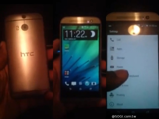 爆料如泄洪 新HTC One M8新影片再流出