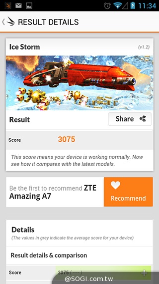 TWM Amazing A7台哥大5.5吋超值四核機