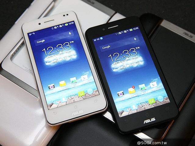 華碩PadFone mini 4.3變形手機牛奶白 台哥大獨賣