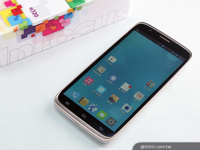 InFocus M320八核雙卡智慧機 5.5吋睛彩視野
