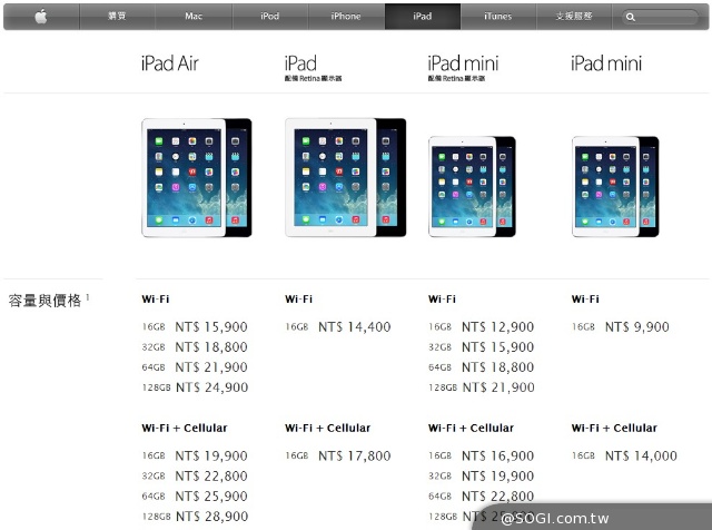 iPhone 5C正式推出、視網膜iPad 4th重新上市