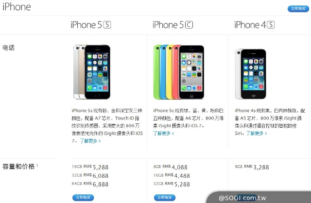 iPhone 5C正式推出、視網膜iPad 4th重新上市