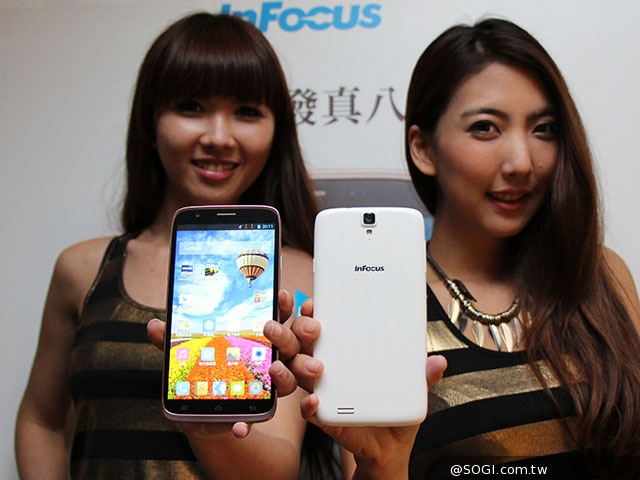 5.5吋八核雙卡機InFocus M320 上市前下殺售5888元