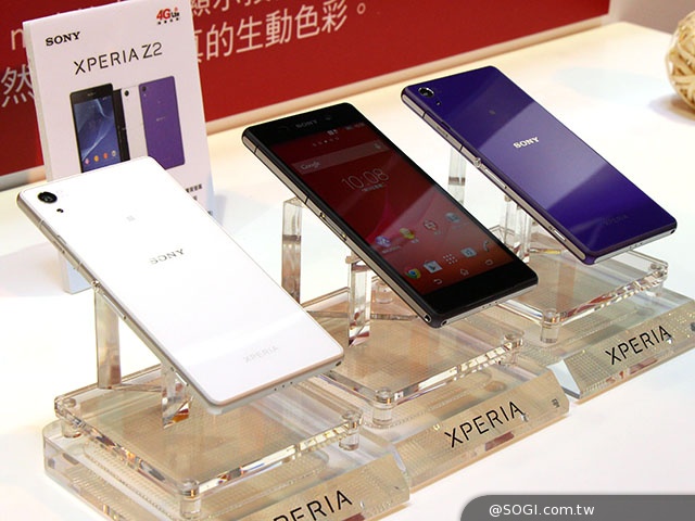 索尼Xperia Z2、Z2 Tablet旗艦開賣 手機售23900