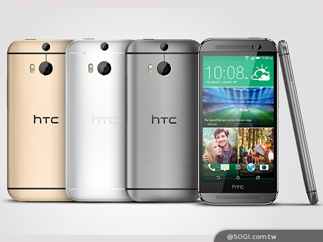 HTC One M8台灣3/28亞洲首賣 單機21900起