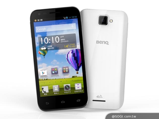 萬元有找LTE手機BenQ F4發表 可搭大省方案