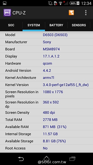 Sony Xperia Z2外觀、效能篇 歷代全平衡旗艦機回顧