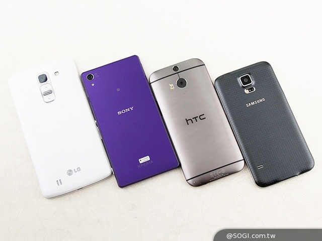 2014旗艦報到！M8、S5、Z2、G Pro 2四機全面比拼
