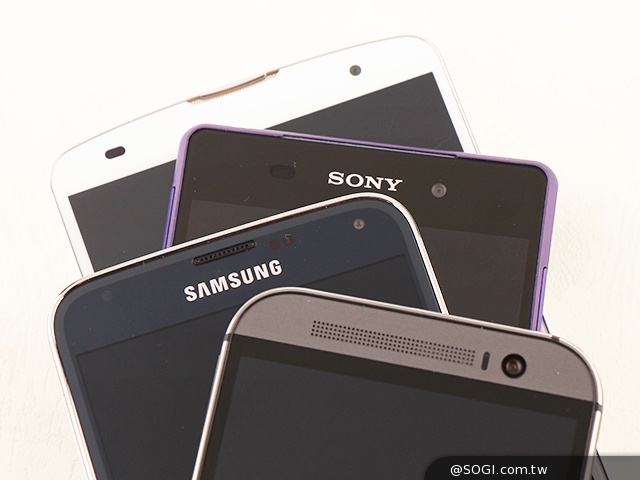 2014旗艦報到！M8、S5、Z2、G Pro 2四機全面比拼