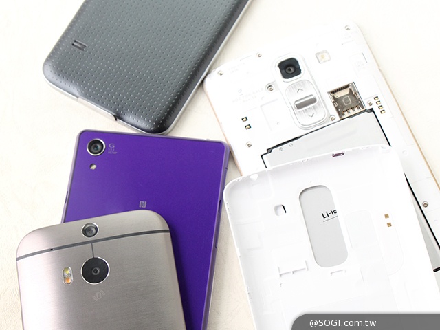 2014旗艦報到！M8、S5、Z2、G Pro 2四機全面比拼
