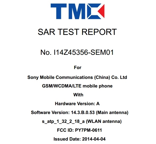 Sony SO-04F獲FCC認證 傳將命名Z2 Compact