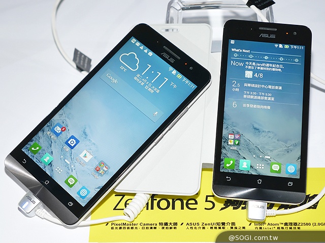 ASUS ZenFone 5/6與PadFone mini發表 定價4490起