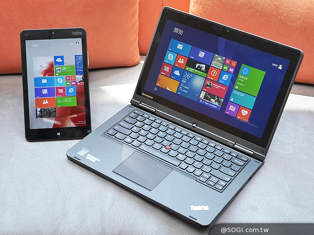 Lenovo手機延後登台 ThinkPad 8、Yoga近日推出