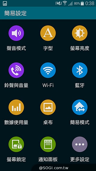 更簡約、也更豐富 三星GALAXY S5內建功能實測