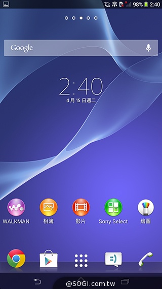 索尼6吋中階LTE智慧機Xperia T2 Ultra實測