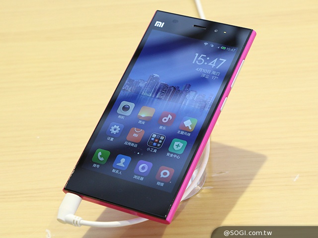 小米之家展示米3、紅米Note多款產品 下半年來台設店
