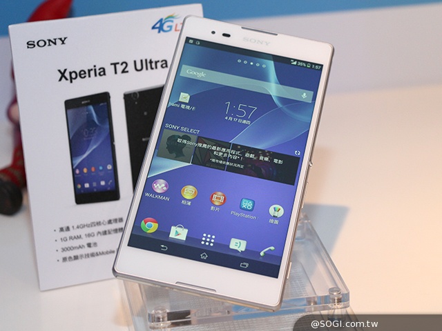 Sony攜手中華推多款LTE手機 Xperia M2預計5月登台