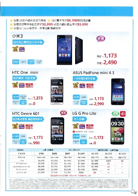 購機搭遠傳贈旅行充電組 米3、紅米現貨供應【春電展2014】