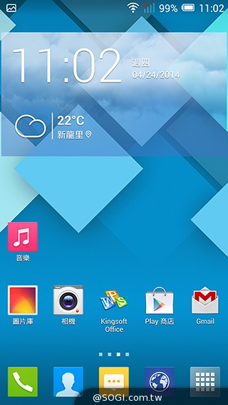 阿爾卡特6吋巨屏手機OneTouch Hero 多樣配件不同體驗