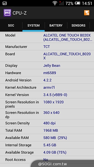 阿爾卡特6吋巨屏手機OneTouch Hero 多樣配件不同體驗