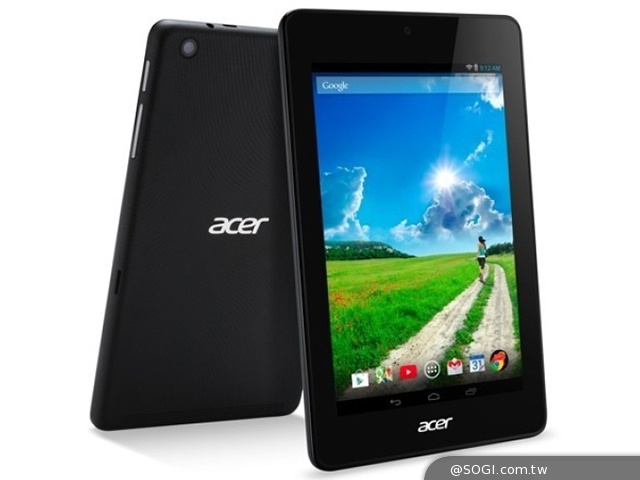 Acer發表7吋安卓平板、10.1吋Win8.1二合一裝置等新品