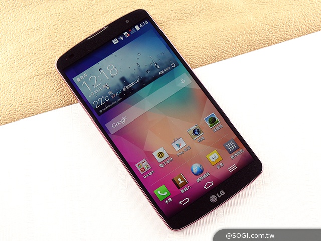 LG G Pro 2冰晶紅新色賞析 突顯低調沉穩感