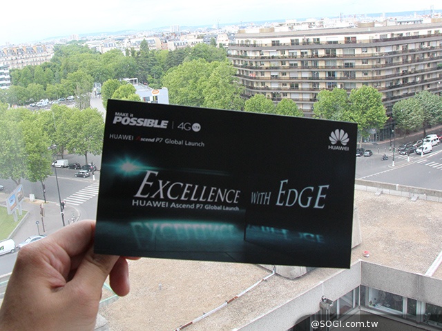 手機王前進法國！5吋華為新機Ascend P7發表會倒數